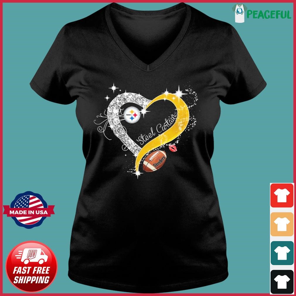 Pittsburgh Steelers steel curtain logo 2023 T-shirt, hoodie, sweater, long  sleeve and tank top