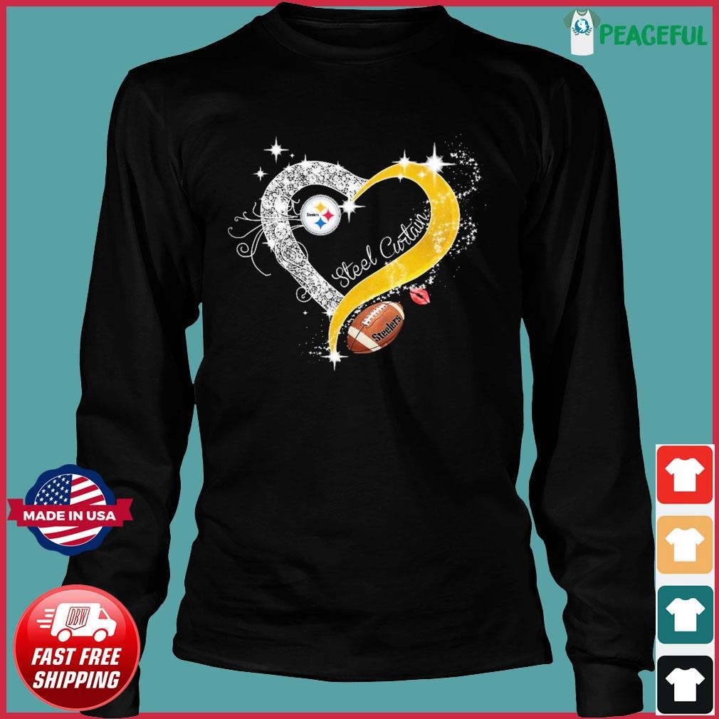 Steel Curtain Logo Pittsburgh Steelers T-shirt, hoodie, sweater, long  sleeve and tank top