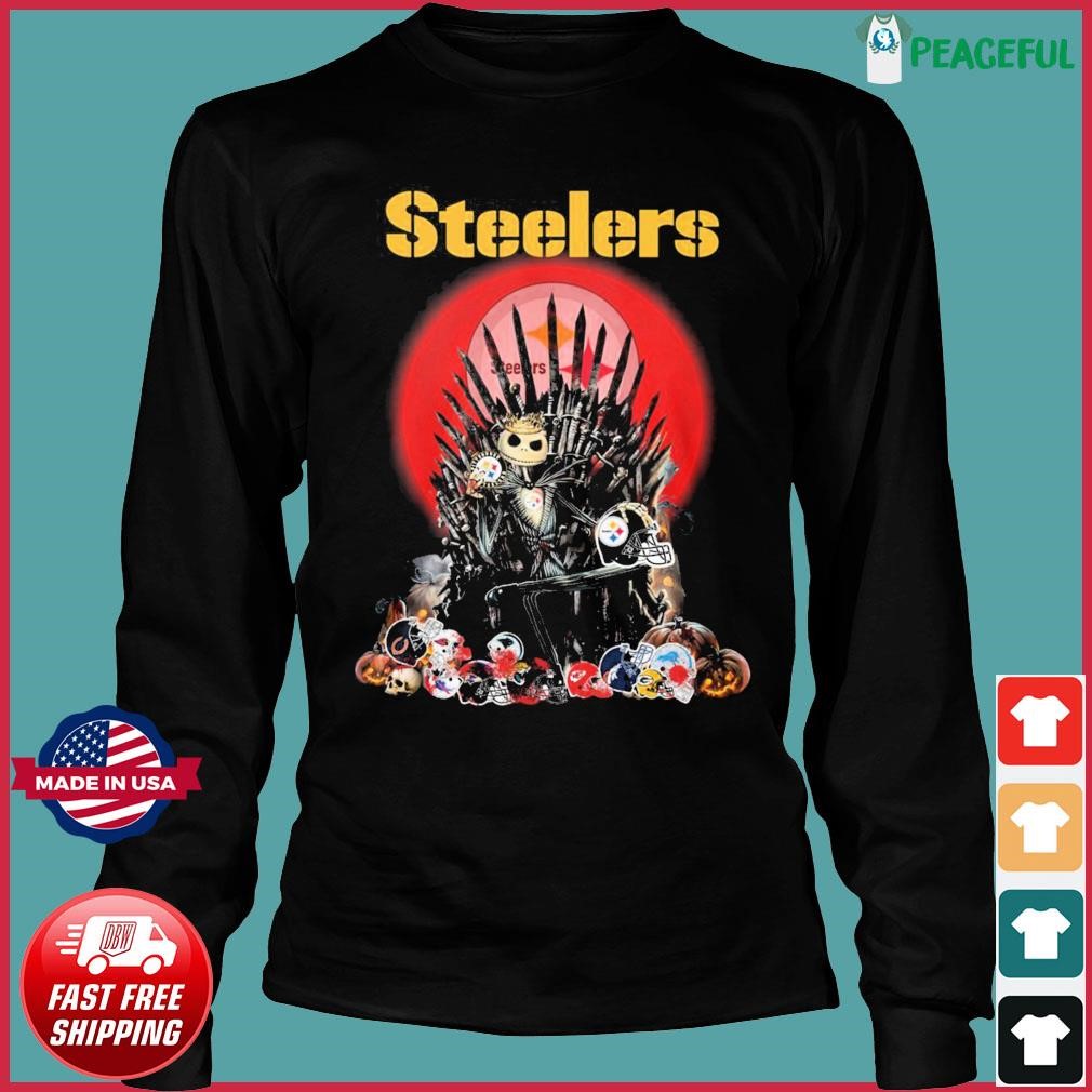 Pittsburgh Steelers Jack Skellington Halloween shirt, hoodie, sweater, long  sleeve and tank top