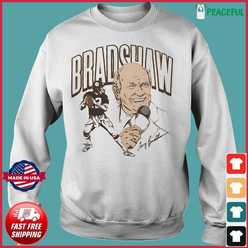 Pittsburgh Steelers Terry Bradshaw Signature Shirt