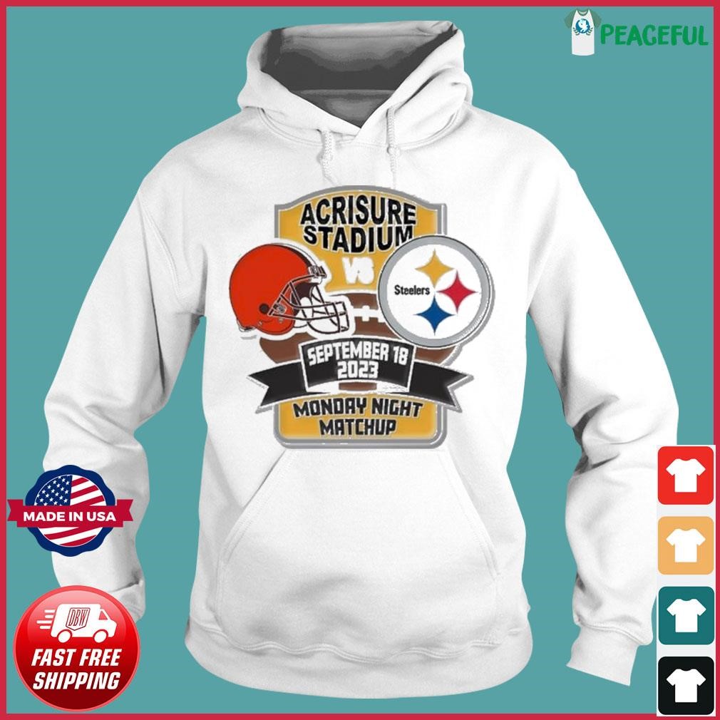 Pittsburgh Steelers vs. Cleveland Browns Sept 18, 2023 Monday Night Shirt,  hoodie, sweater, long sleeve and tank top