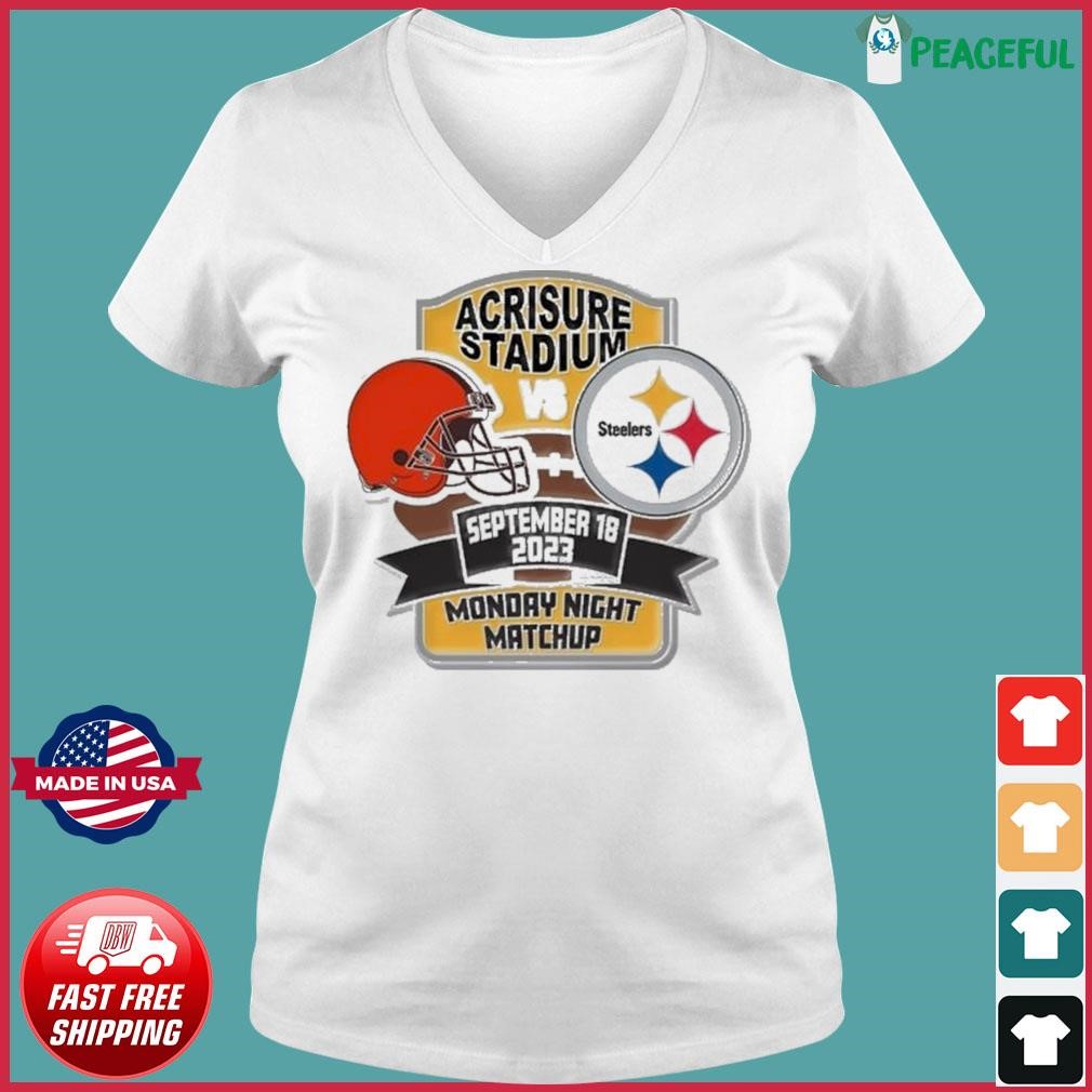 Pittsburgh Steelers Vs Cleveland Browns Monday Night Sept 18, 2023 Game Day  shirt, hoodie, sweater, long sleeve and tank top