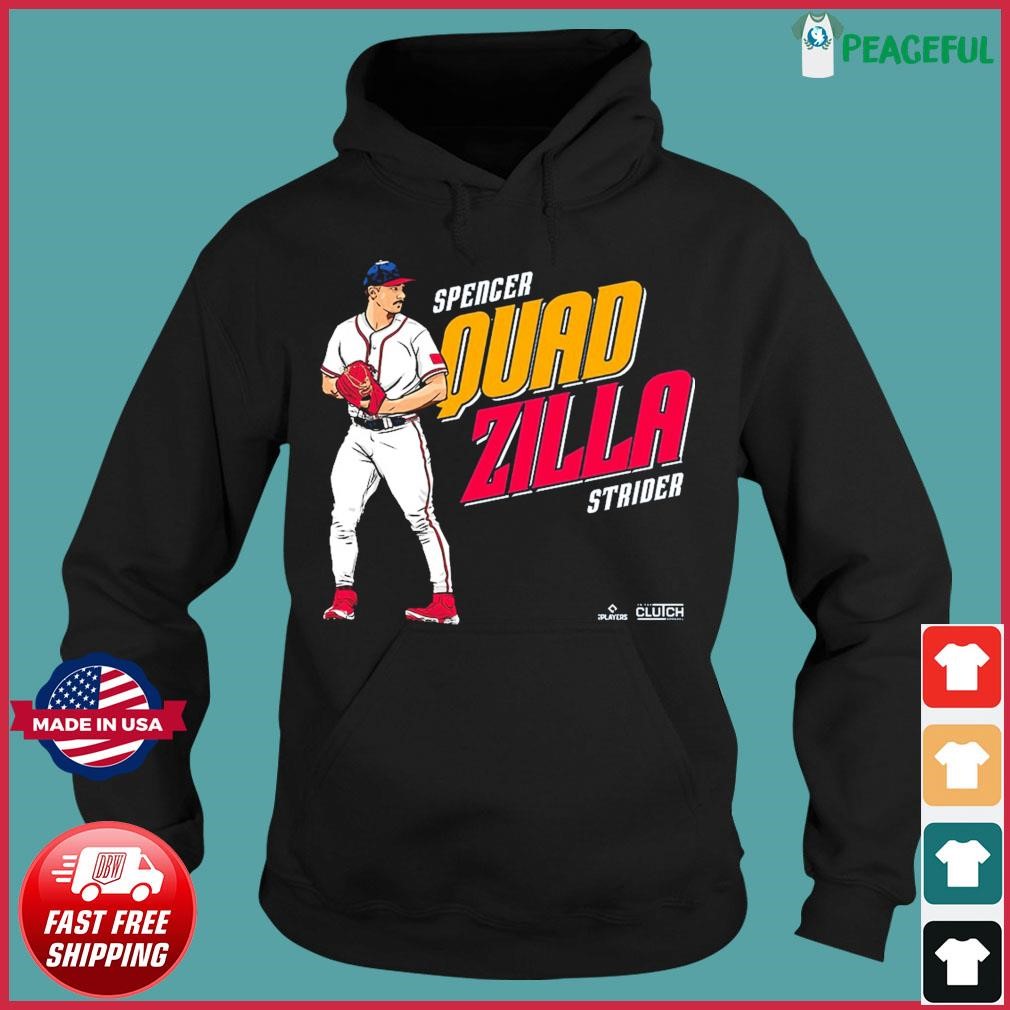 Spencer Strider Atlanta Braves Quadzilla 2023 shirt, hoodie, sweater, long  sleeve and tank top