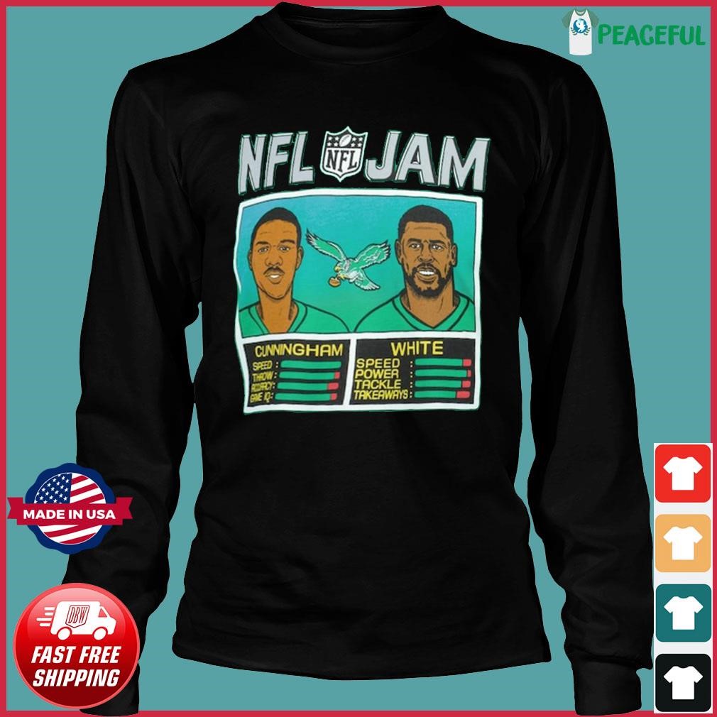 Homage Randall Cunningham & Reggie White Philadelphia Eagles