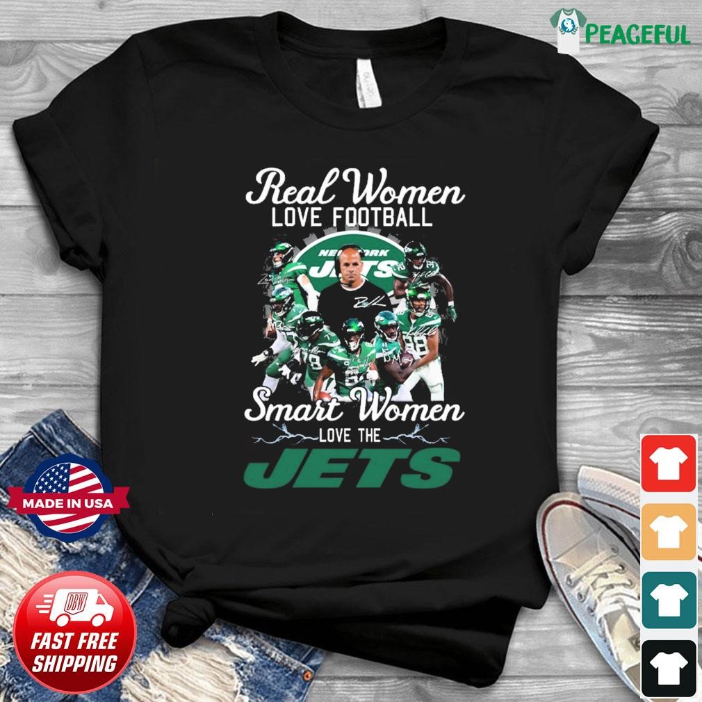 Real Women Love Football Smart Women Love The New York Jets Gameday 2023  Signatures Shirt, hoodie, sweater, long sleeve and tank top