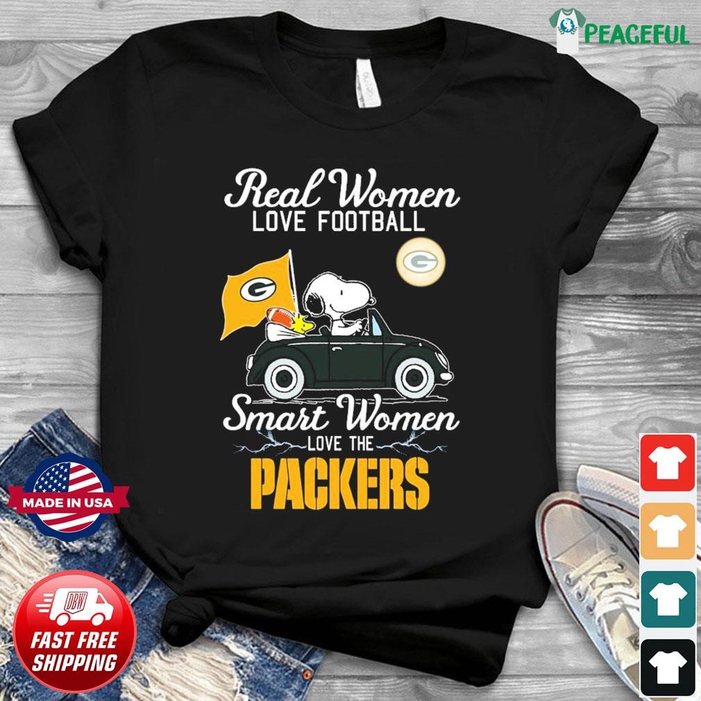 Real Women Love Football Smart Women Love The Peanuts Snoopy And Woodstock  Buffalo Bills On Car Shirt, hoodie, sweater, long sleeve and tank top