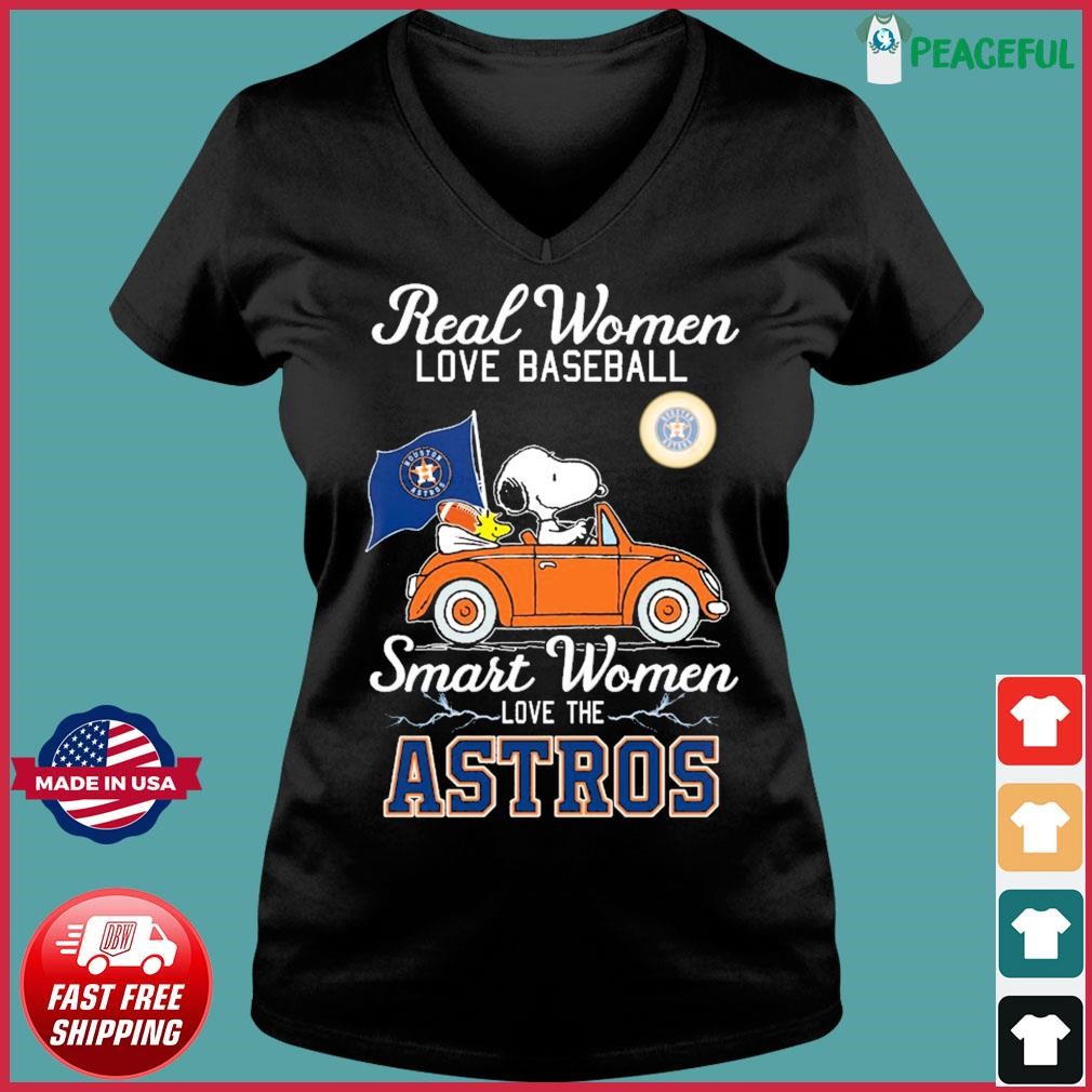 Real women love baseball smart women the Astros shirt, hoodie, longsleeve,  sweatshirt, v-neck tee