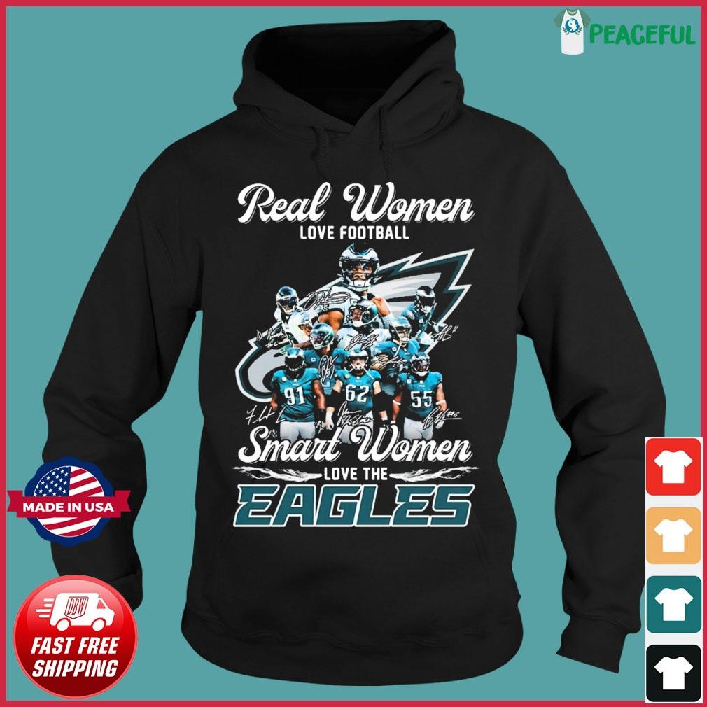 Philadelphia Eagles Fashion Preferred Logo Hoodie - Womens