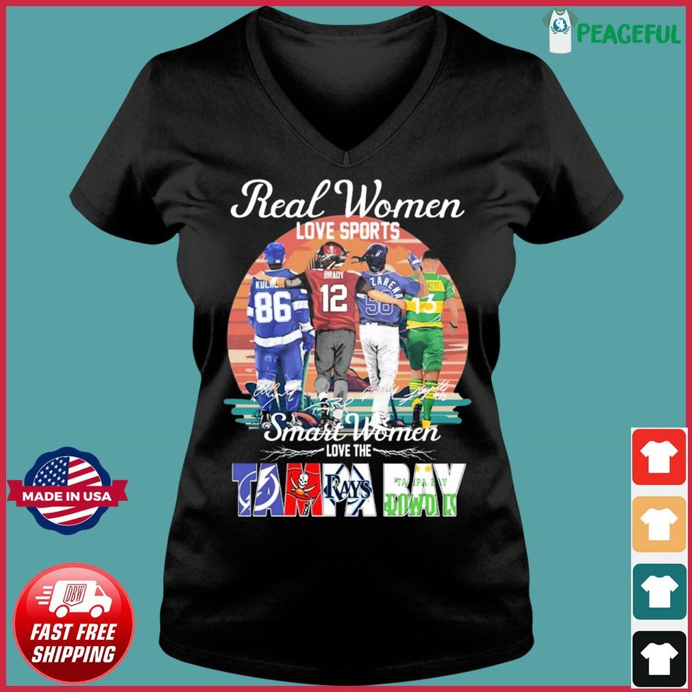 Official real women love football smart women love the tampa bay