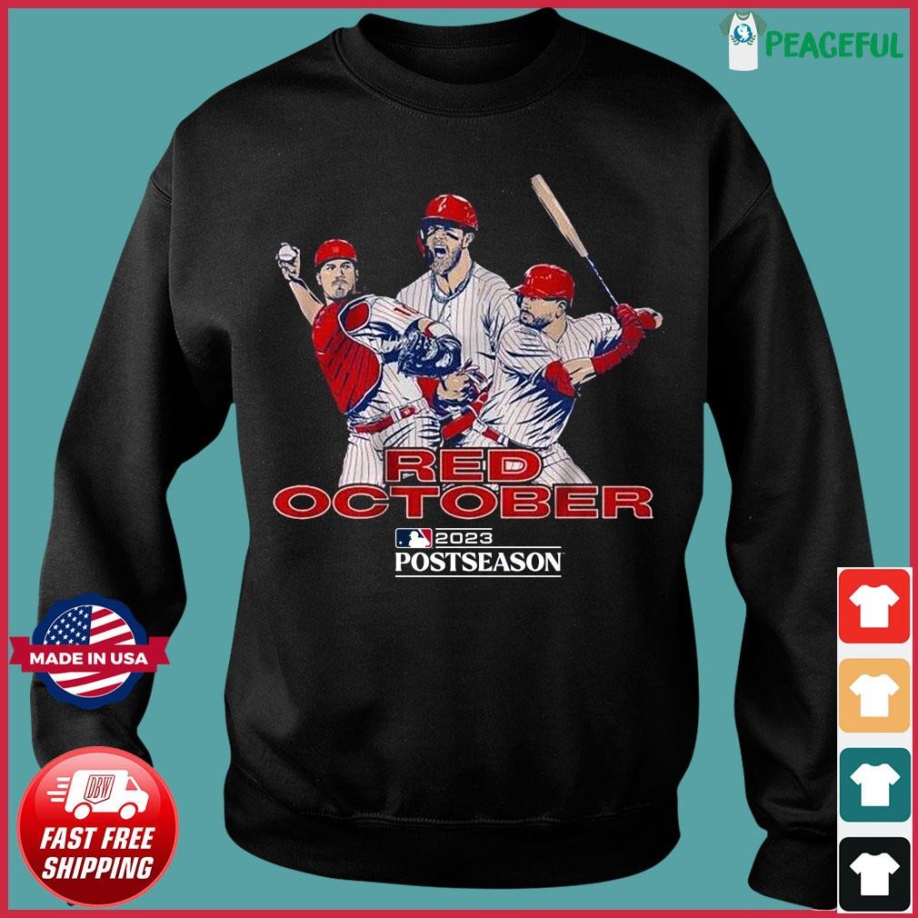 Red October Philadelphia Phillies Players 2023 Postseason Shirt