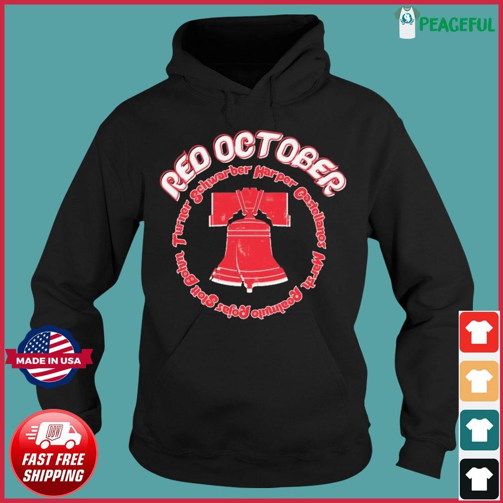 Phillies Red October Shirt, hoodie, sweater, long sleeve and tank top