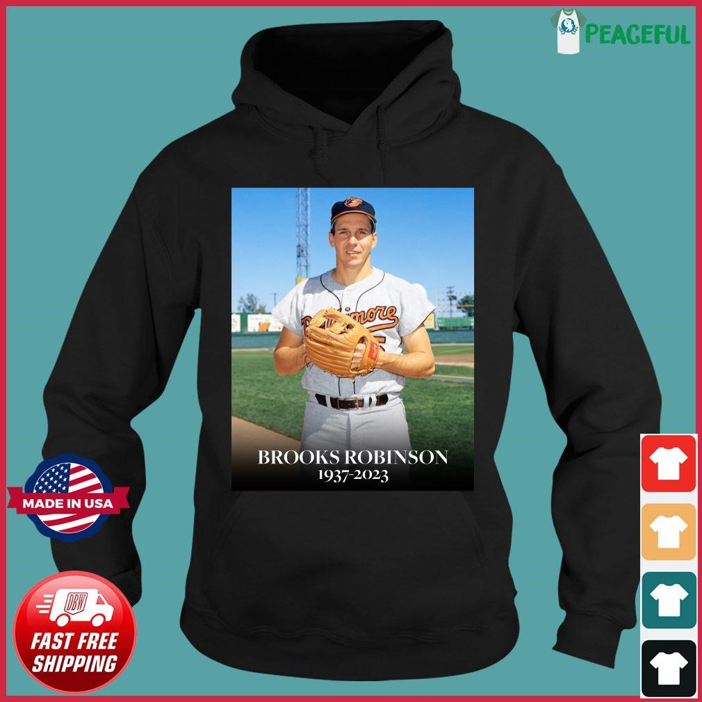 Rip Brooks Robinson 1937-2023 shirt, hoodie, longsleeve, sweatshirt, v-neck  tee
