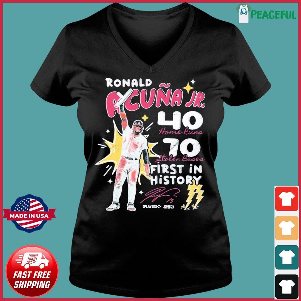 Ronald Acuña Jr: 40/70, Youth T-Shirt / Large - MLB - Sports Fan Gear | breakingt