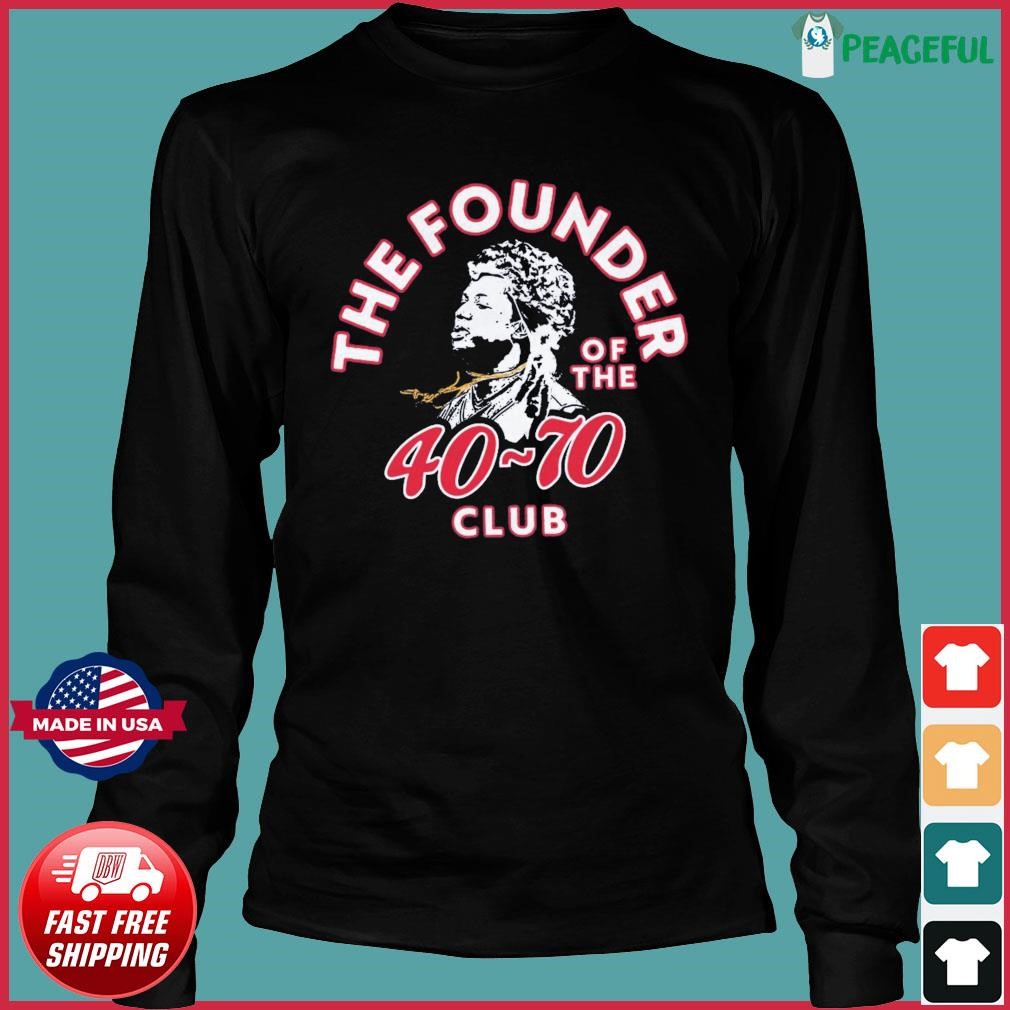Official Ronald Acuña Jr The Founder Of 40-70 Club Shirt, hoodie, sweater  and long sleeve
