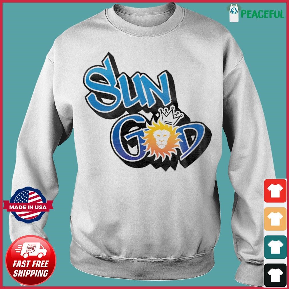 SUN GOD Lion Detroit Lions shirt - Limotees