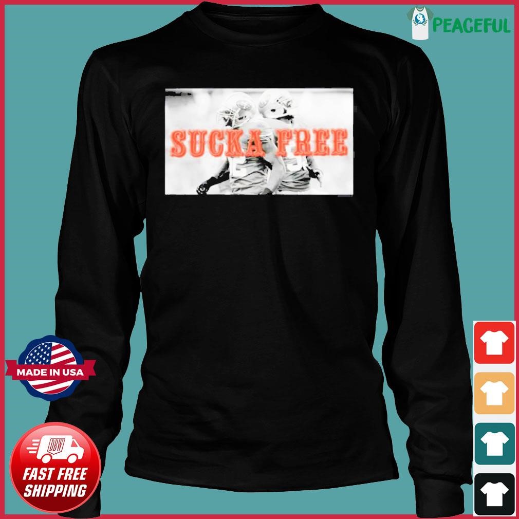 Official SF 49ers Sucka Free 5 Shirt, hoodie, sweater, long sleeve