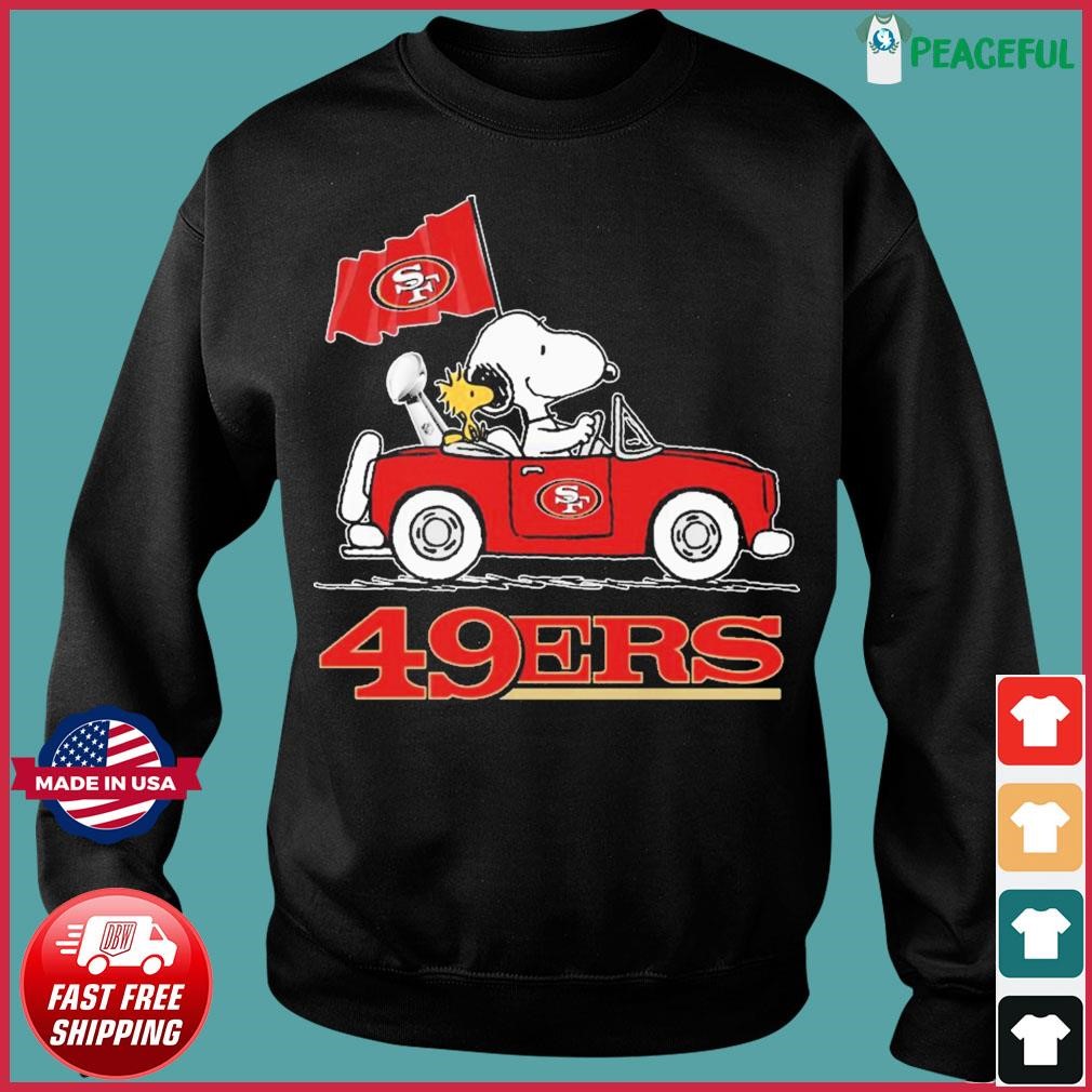 Peanuts San Francisco 49ers Football Happy Thanksgiving T-Shirt