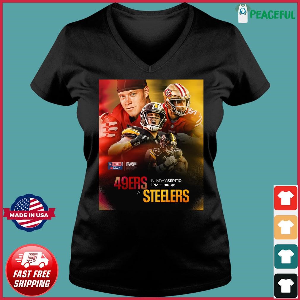 San Francisco 49ers Vs Pittsburgh Steelers 2023 NFL Kickoff Shirt