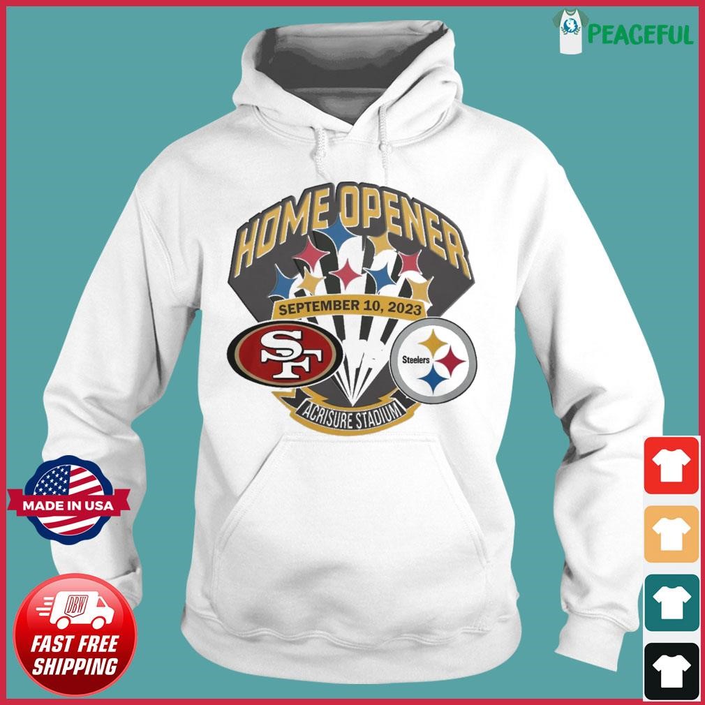 San Francisco 49ers Vs Pittsburgh Steelers Home Opener Game Day September  10-2023 Shirt, hoodie, sweater, long sleeve and tank top