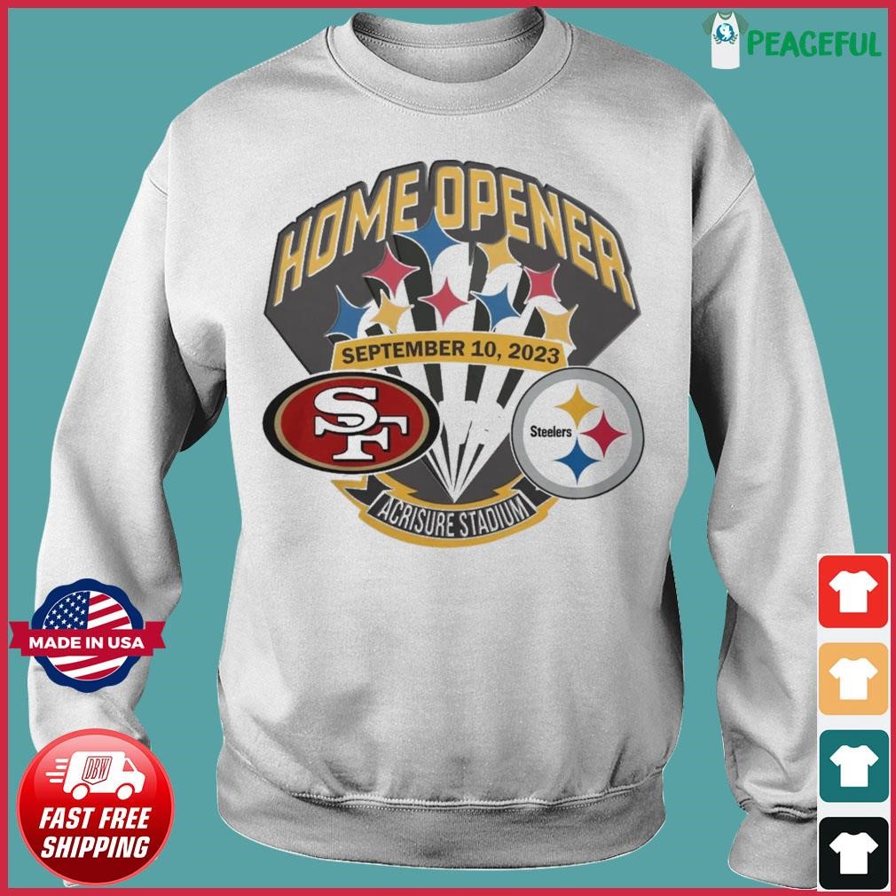 Pittsburgh Steelers Vs San Francisco 49ers 2023 Game Day Poster Shirt,  hoodie, sweater and long sleeve