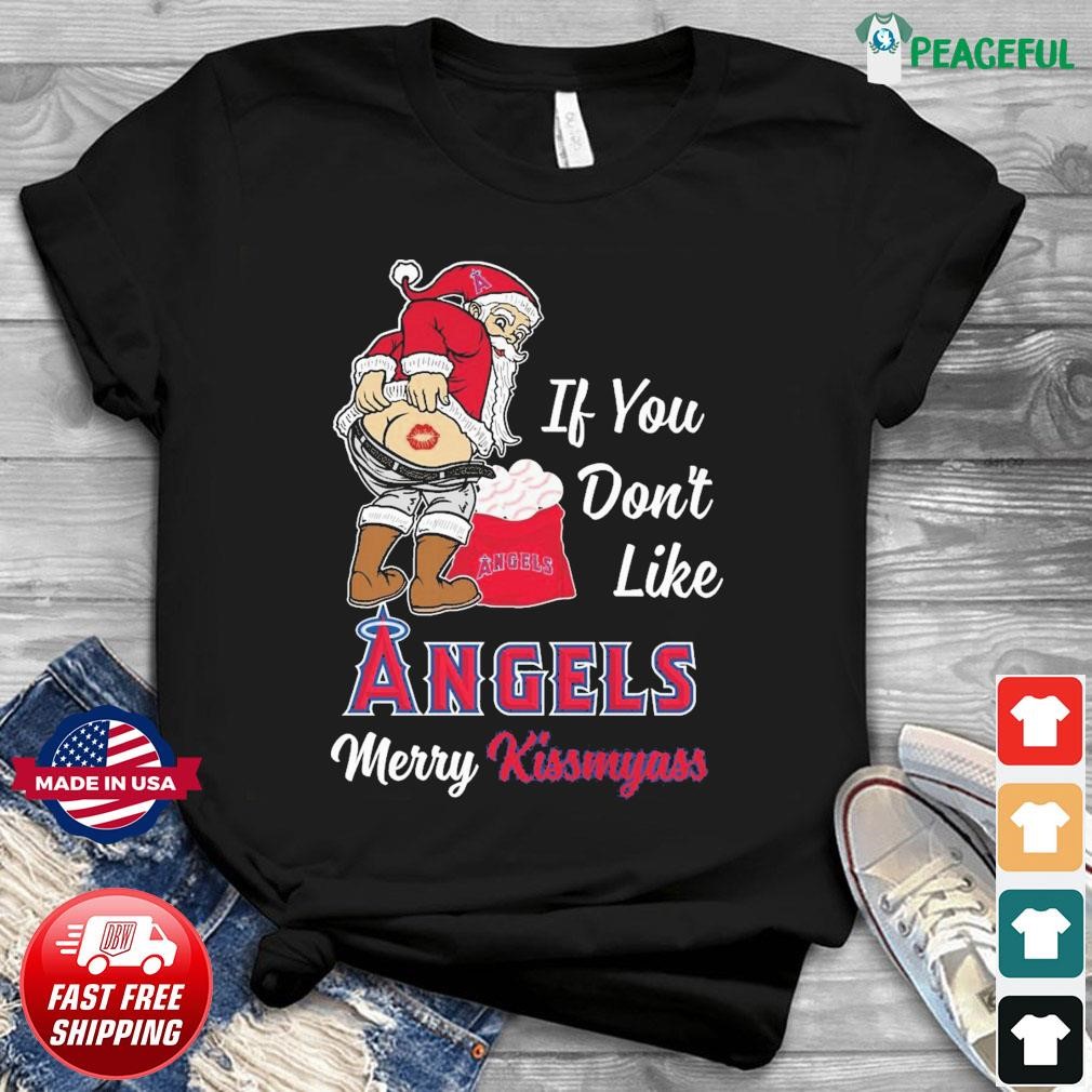 Santa Claus If You Don't Like Detroit Tigers Merry Kissmyass T-shirt