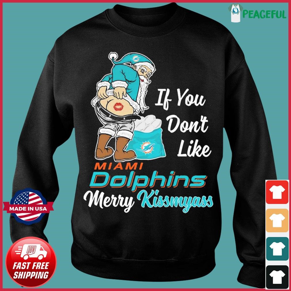 Miami Dolphins Merry Christmas T-shirt