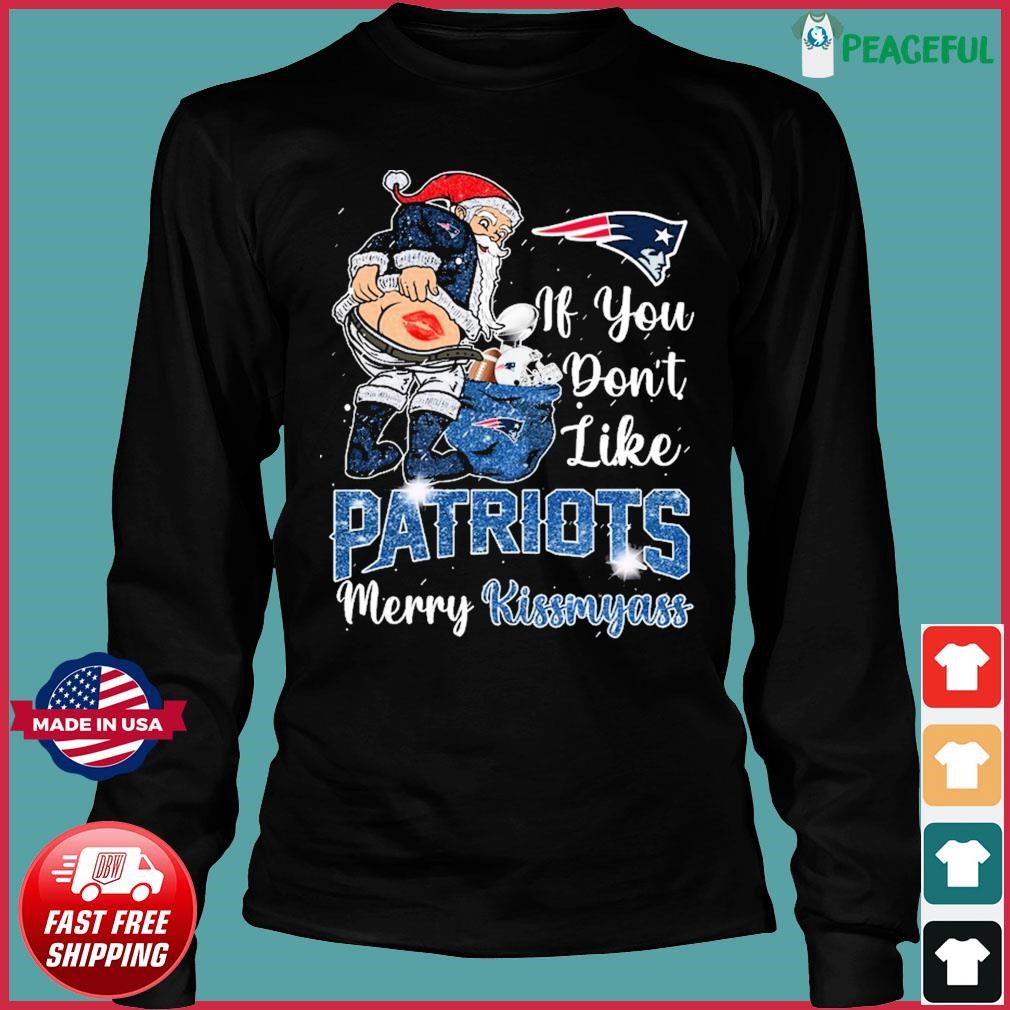 If You Don't Like Las Vegas Raiders Merry Kissmyass funny Santa Christmas T- shirt, hoodie, sweater, long sleeve and tank top