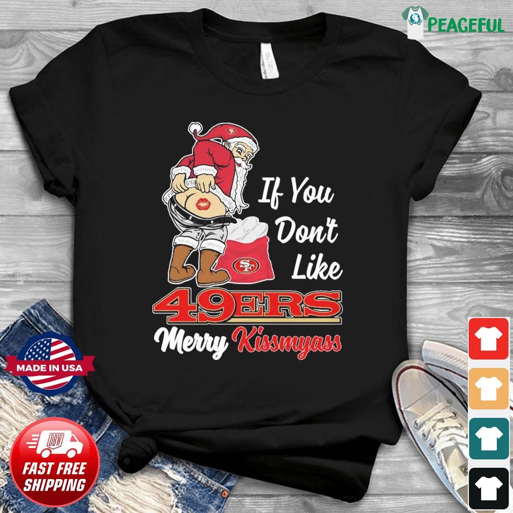 Funny Santa if you don't like San Diego Padres Merry Kissmyass