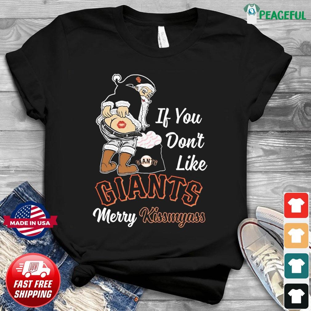 Santa Claus If You Don't Like San Diego Padres Merry Kissmyass T Shirt