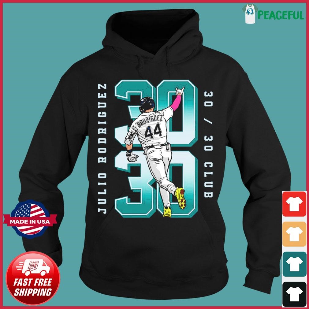 Julio Rodriguez trident 30 30 club shirt, hoodie, sweater, long sleeve and  tank top