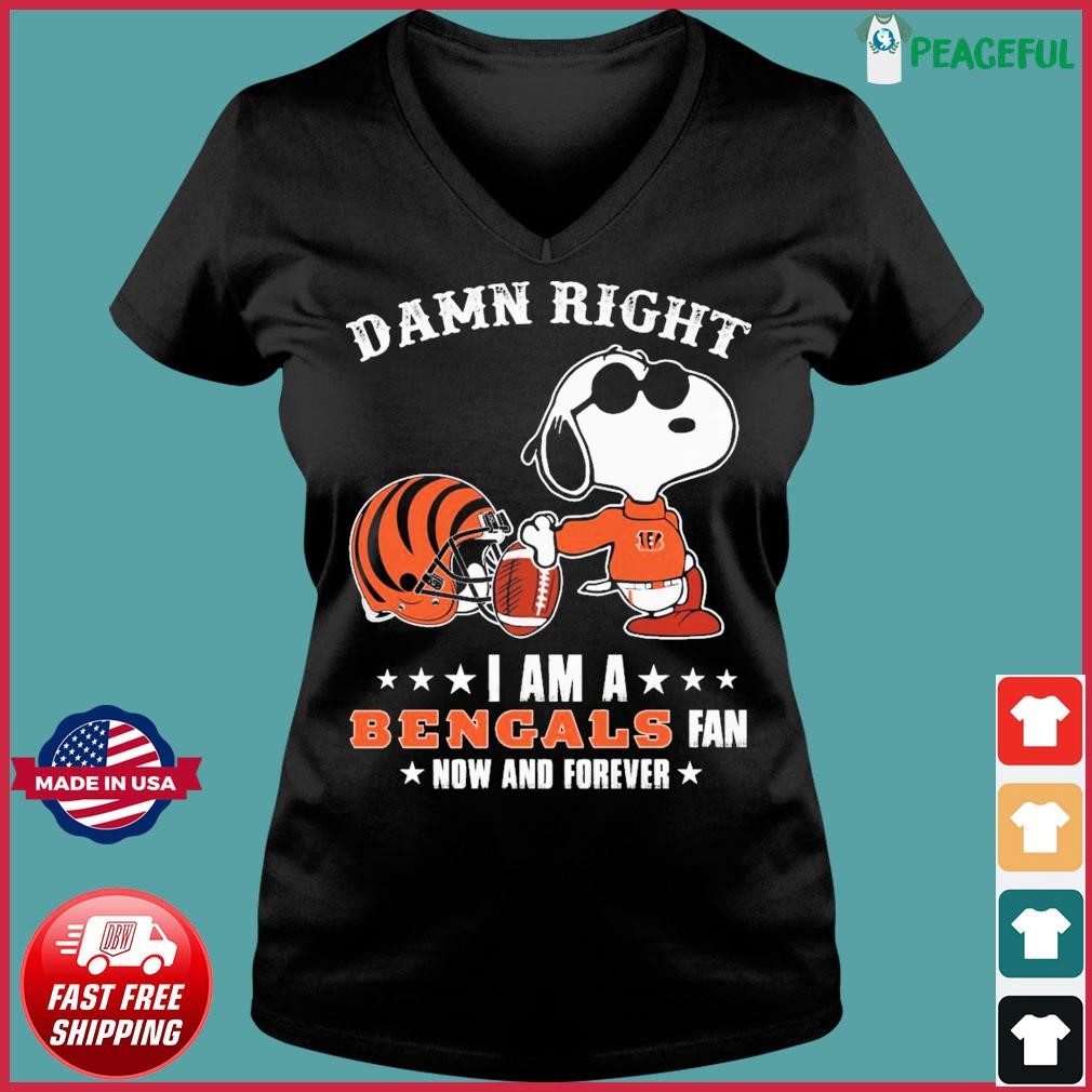 Snoopy Cincinnati Bengals Shirt - High-Quality Printed Brand