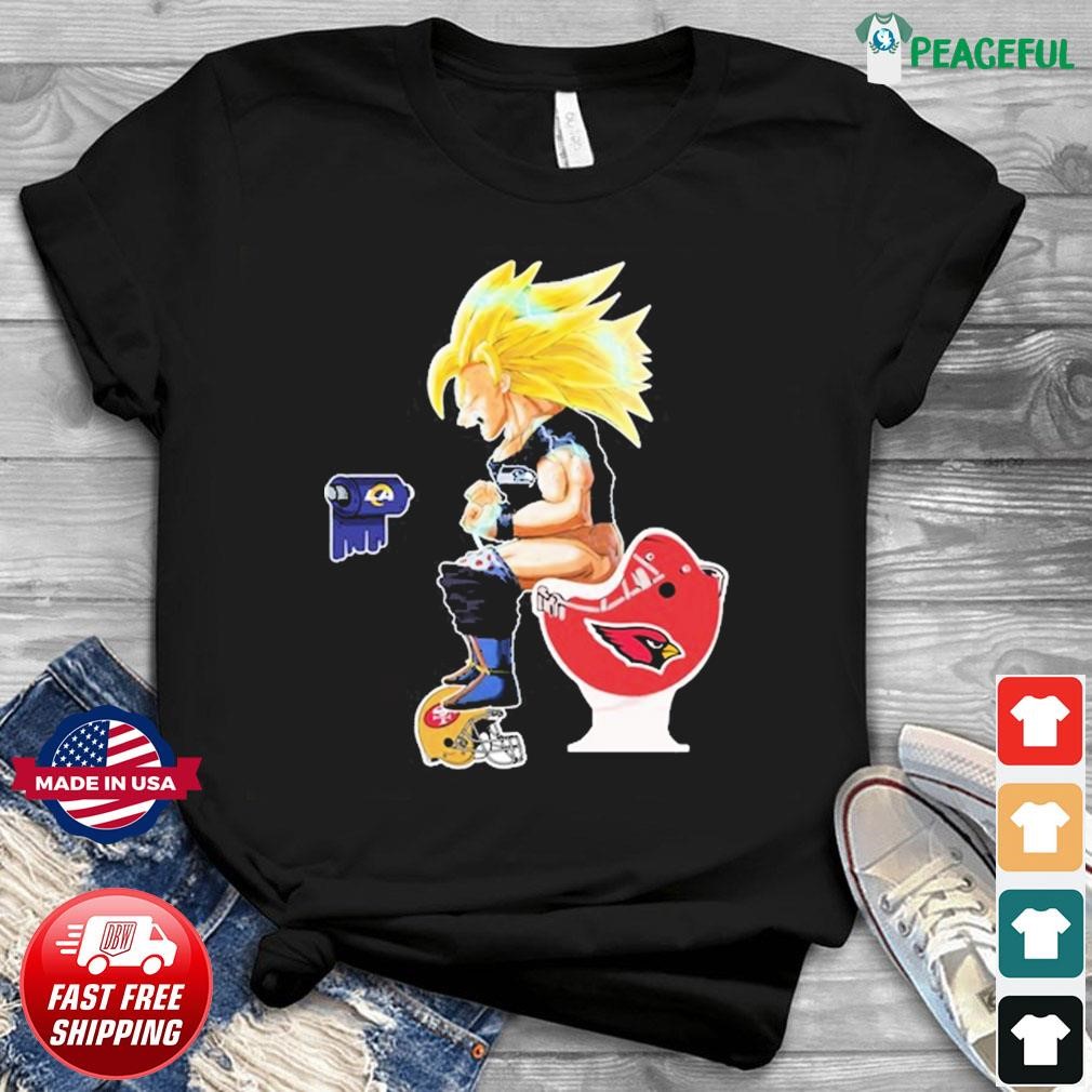 Awesome son Goku San Francisco 49ers 2021 2022 NFC Championship T-Shirt,  hoodie, sweater, long sleeve and tank top