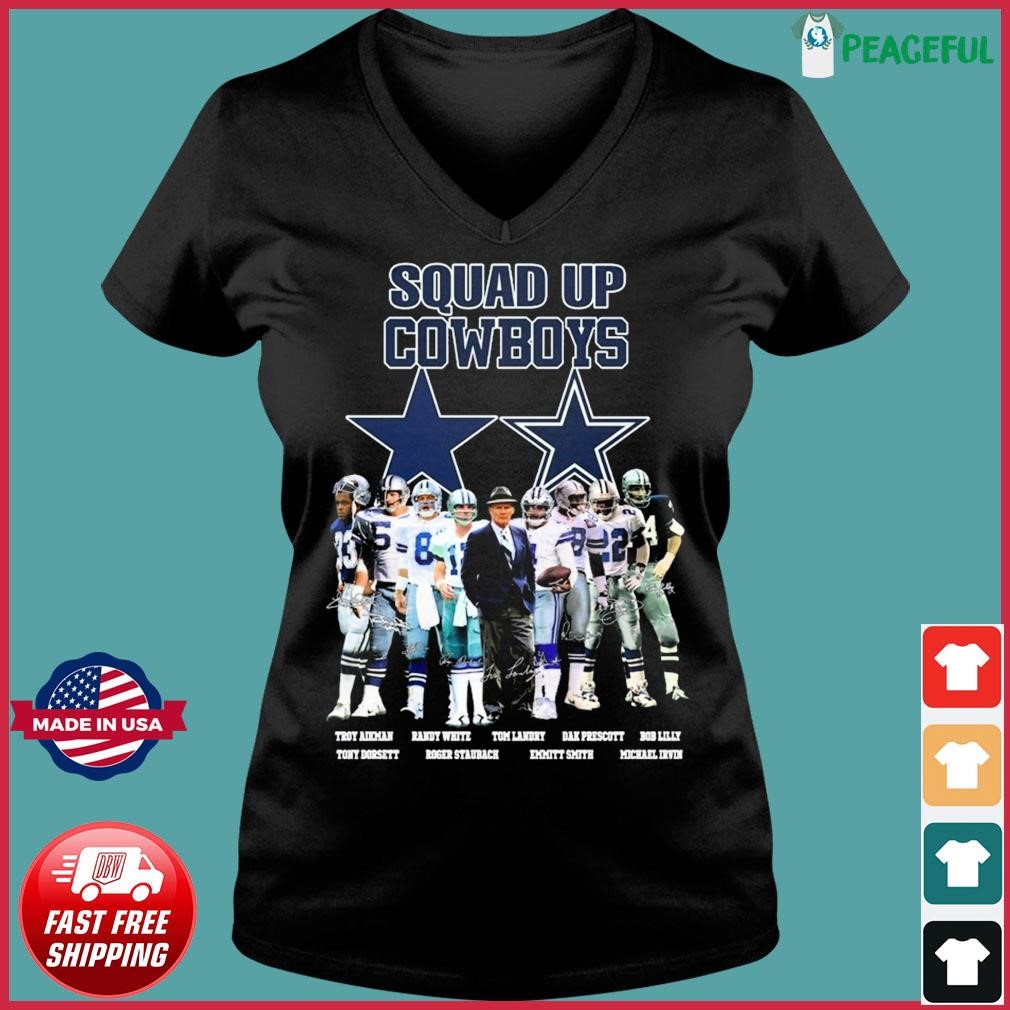 Squad Up Dallas Cowboys Signatures 2023 Shirt, hoodie, sweater, long sleeve  and tank top