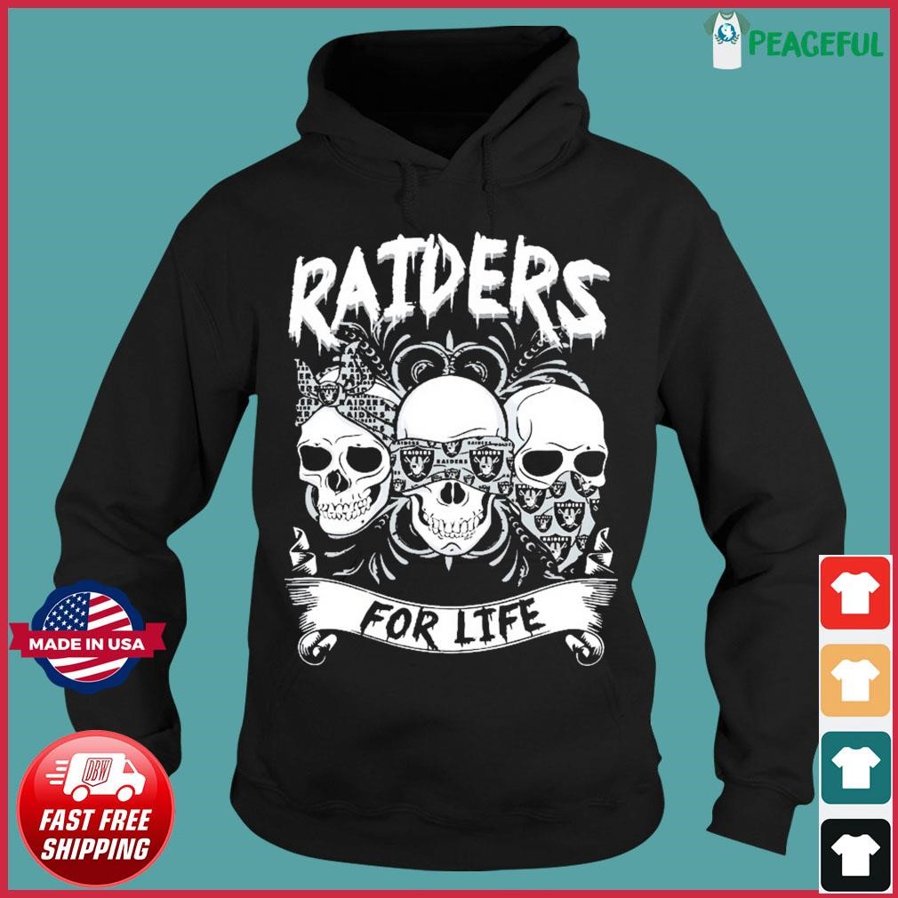 Las Vegas Raiders Sugar Skull Shirt - High-Quality Printed Brand