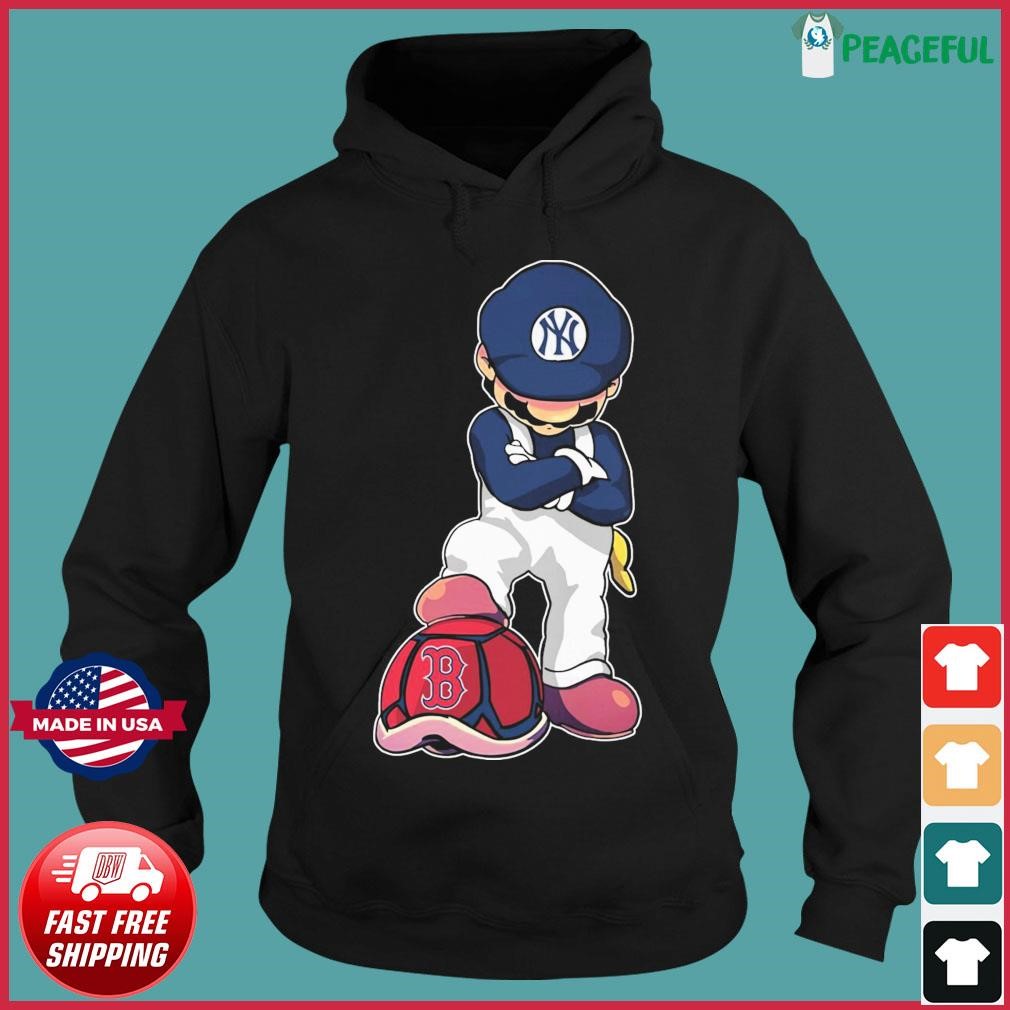 Super Mario New York Yankees Stomp Boston Red Sox Shirt, hoodie, sweater,  long sleeve and tank top