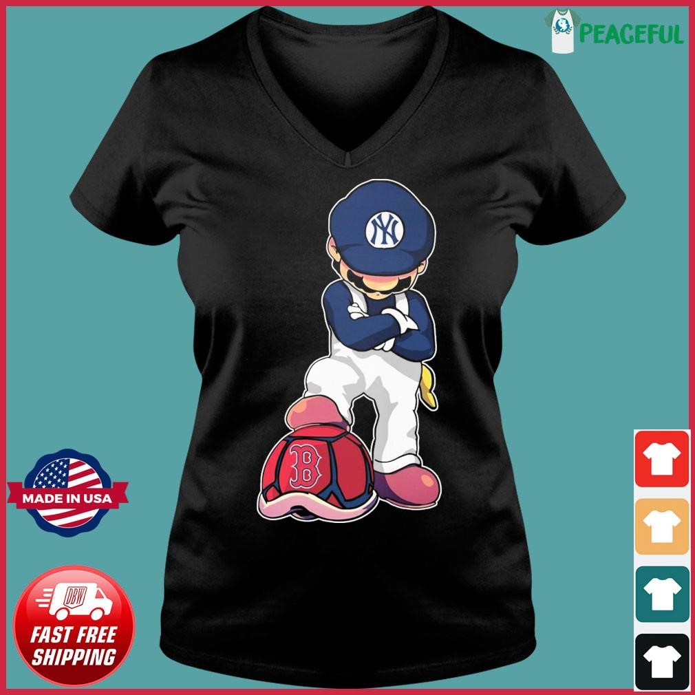 Super Mario New York Yankees Stomp Boston Red Sox Shirt, hoodie, sweater,  long sleeve and tank top