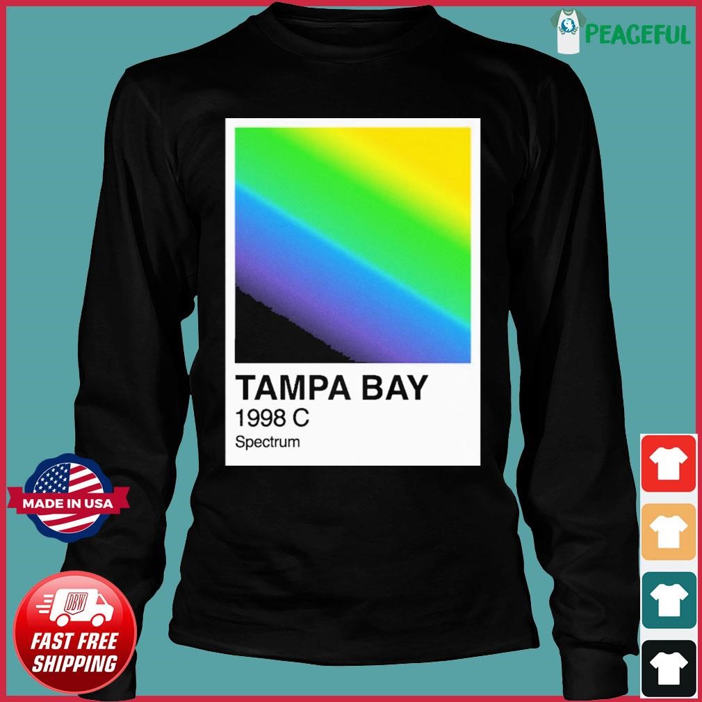 Tampa Bay 98 Spectrum Paint Colors Shirt, hoodie, sweater, long sleeve and  tank top