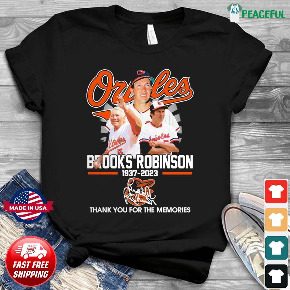 FREE shipping Brooks Robinson Baltimore Oriles 1937-2023 Rest In Peace  Brooks Signature Shirt, Unisex tee, hoodie, sweater, v-neck and tank top