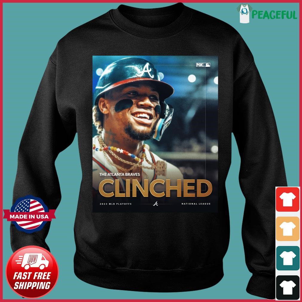 The Atlanta Braves Clinched 2023 MLB Postseason Playoff Shirt, hoodie,  sweater, long sleeve and tank top