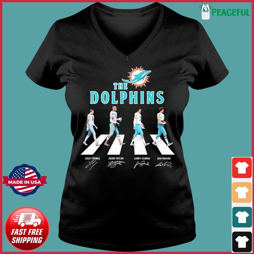 Miami Dolphins 2023 Zach Thomas Jason Taylor Larry Csonka Dan