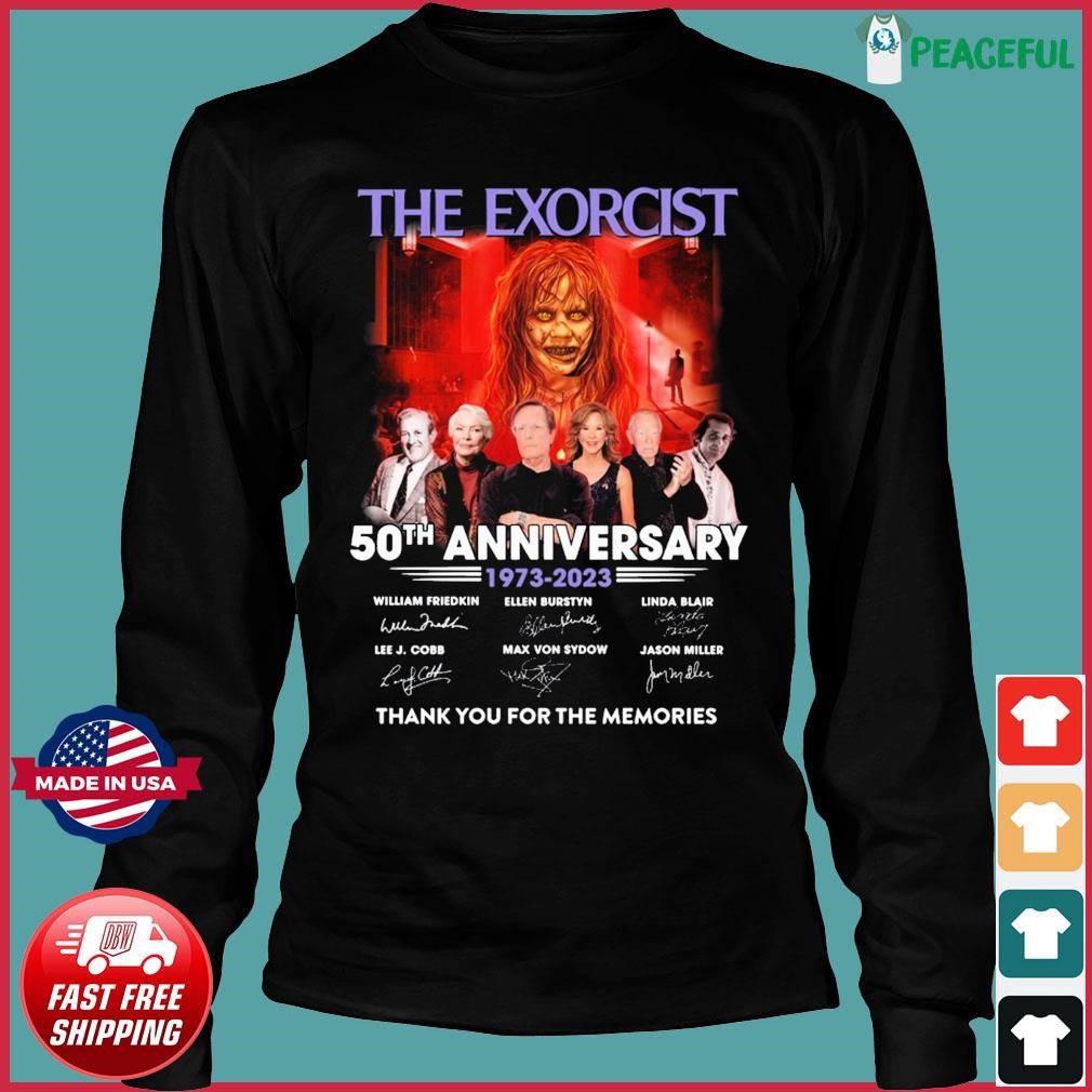 The Exorcist 50th Anniversary 1973 – 2023 Thank You For The Memories T-shirt