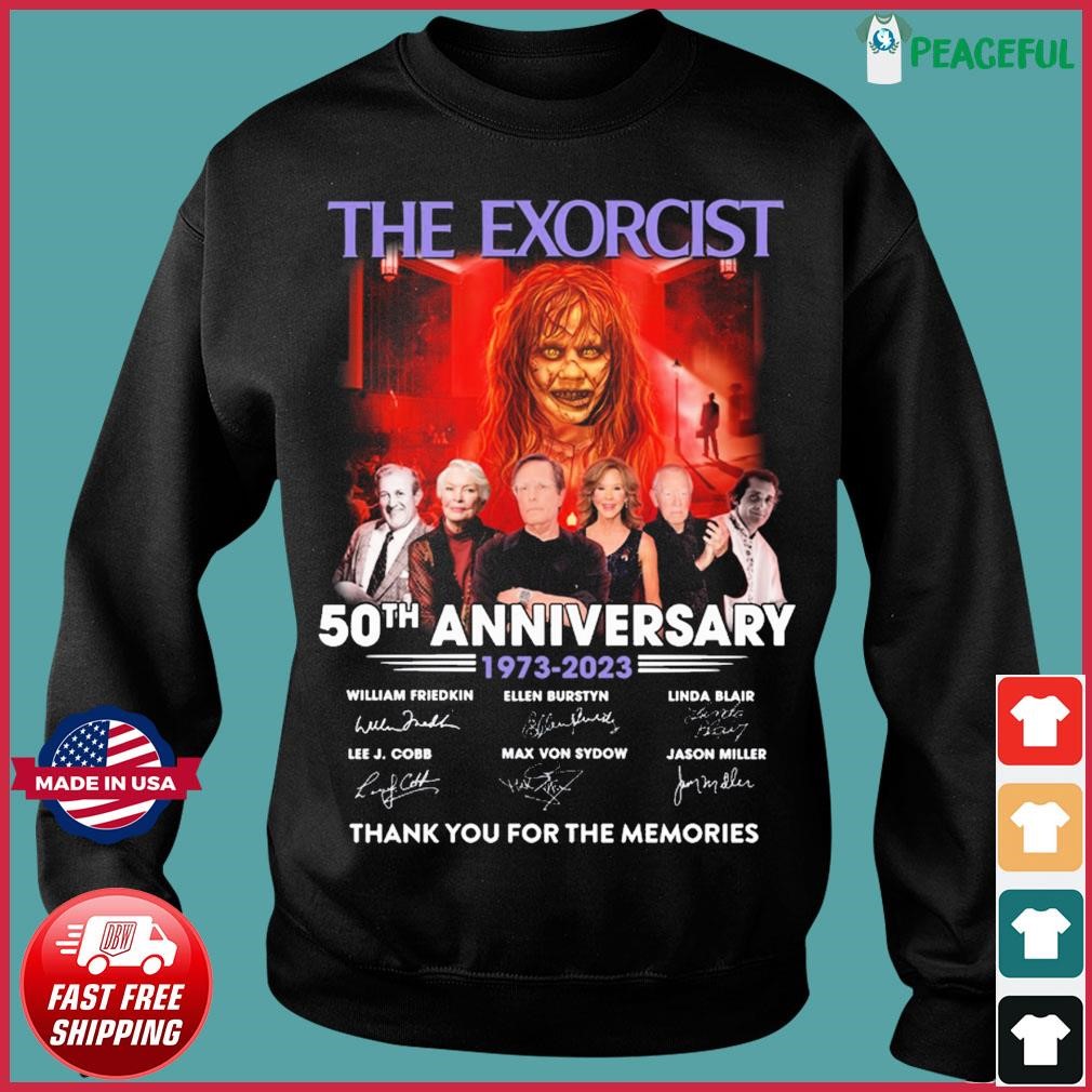 The Exorcist 50th Anniversary 1973 – 2023 Thank You For The Memories T-shirt