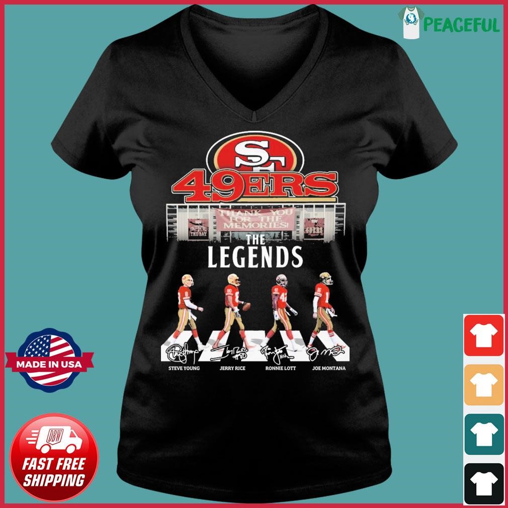 San Francisco 49ers Inspired Legends T-Shirt, San Francisco 49Ers