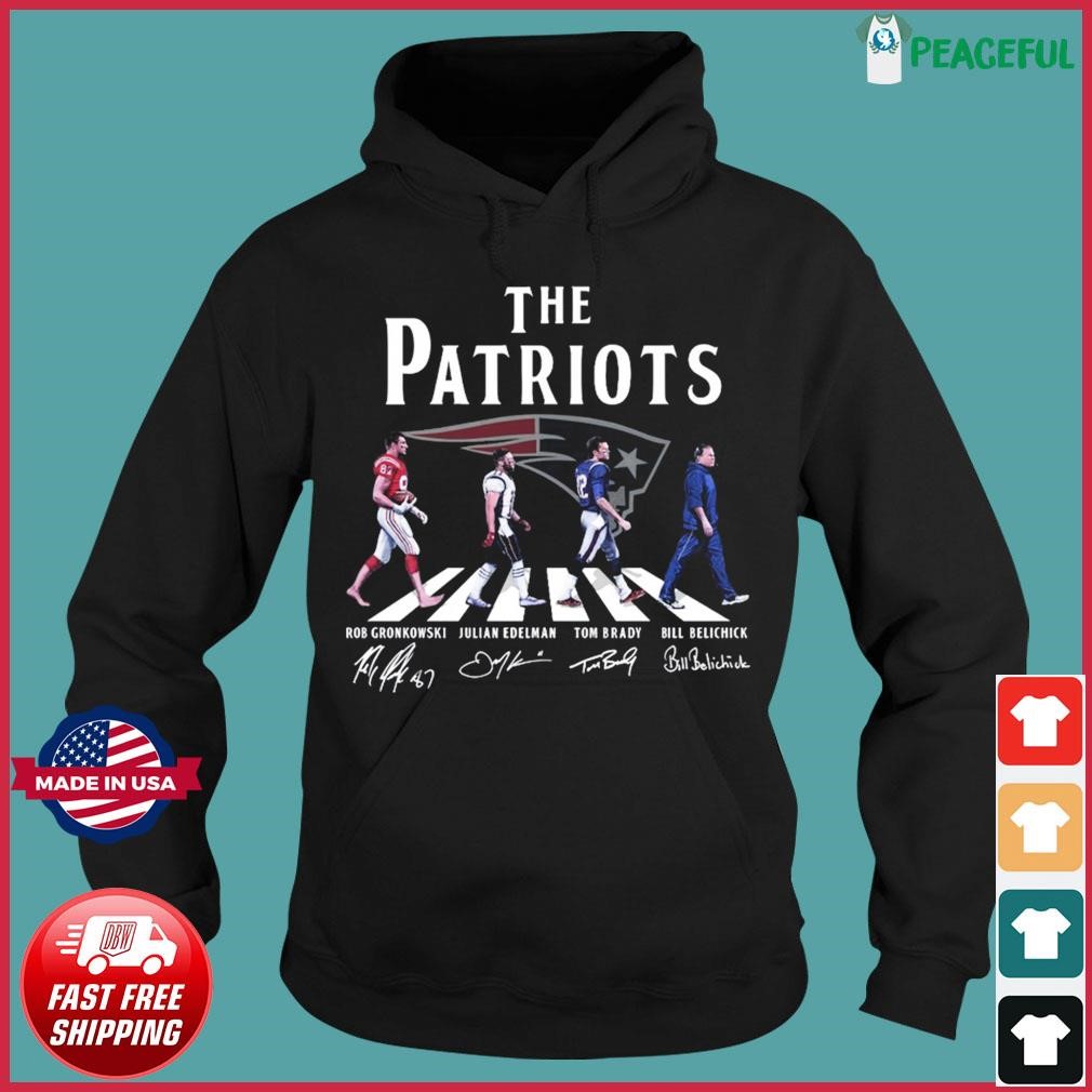 New England Patriots Rob Gronkowski and Tom Brady's and Julian Edelman  signatures shirt, hoodie, sweater, long sleeve and tank top