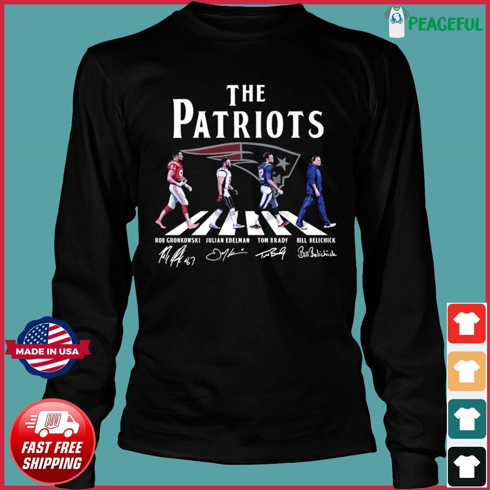 The Patriot Gronkowski Edelman Tom Brady And Belichick Abbey Road