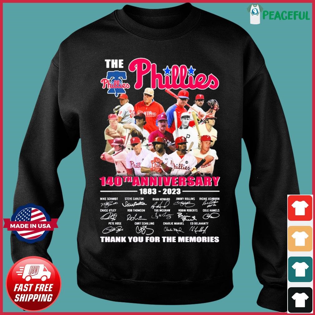 Vqtshirt - Philadelphia Phillies abbey road 140th anniversary 1883