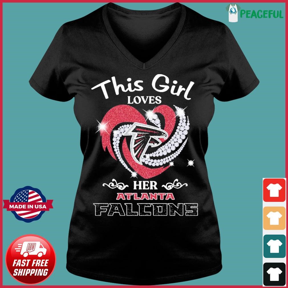 Ladies falcons outlet shirts