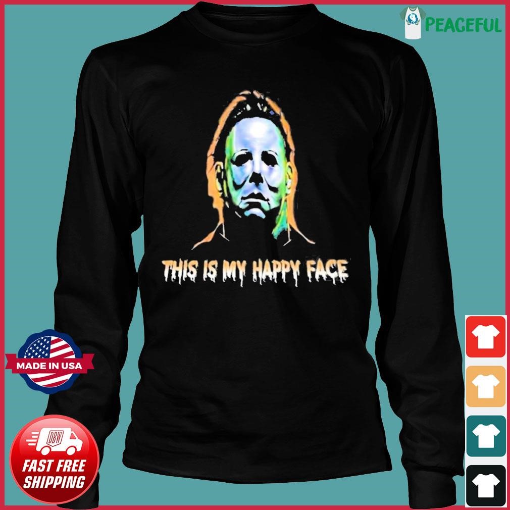 Smile face Halloween shirt, hoodie, sweater, long sleeve and tank top