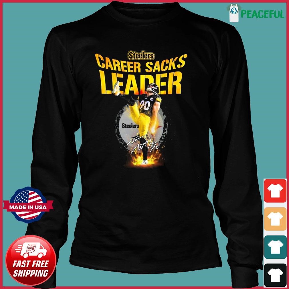 Pittsburgh Steelers Career Sacks Leader T.j. Watt Signature Shirt, hoodie,  sweater, long sleeve and tank top