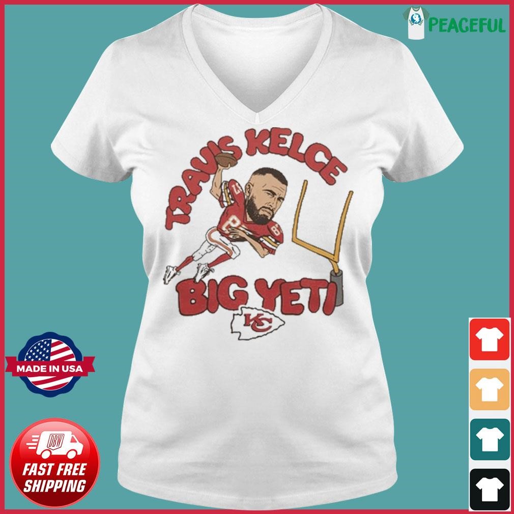 Kansas City Chiefs Travis Kelce Big Yeti 2023 Shirt - Peanutstee